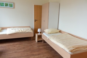 Doppelzimmer im Gruppenhaus Ostseehof für Menschen mit Behinderung