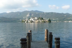 Der nahagelegene See am Gruppenhaus La Capannina in Italien.