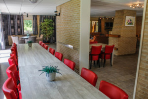Der Gruppenraum im Freizeithaus Eikenhorst in den Niederlanden.