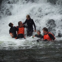 Rafting am norwegischen Ferienhof am See