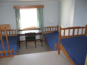 Dreibettzimmer im norwegischen Freizeitheim Solsetra Misjonssenter