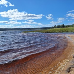 Schwedisches Freizeitheim am See Flahult für Jugendreisen.