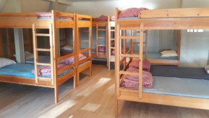 4 Bett Zimmer für Jugendfreizeiten im schwedischen Freizeitheim Långserum Fritidsgård direkt am See