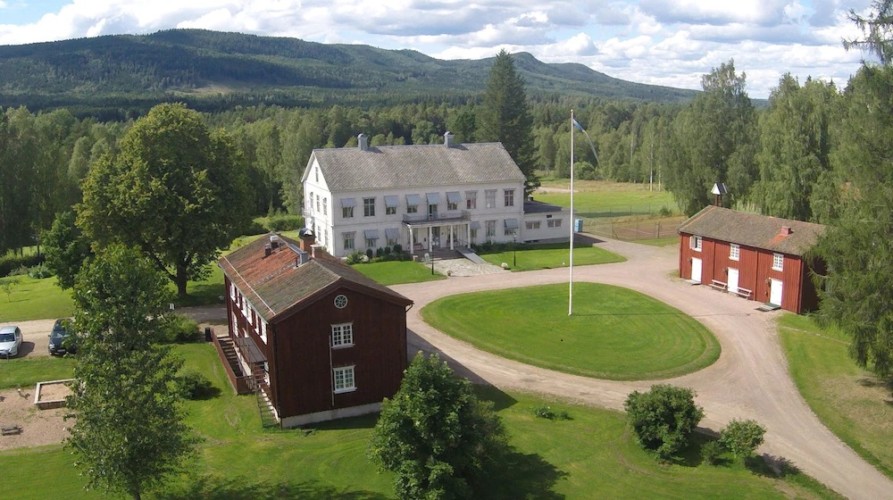 Das schwedische Haus Vägsjöfors in Alleinlage eignet sich prima für Jugendgruppen.