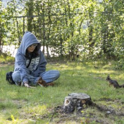 Freizeitheim Hallingdal in der norwegischen Natur.